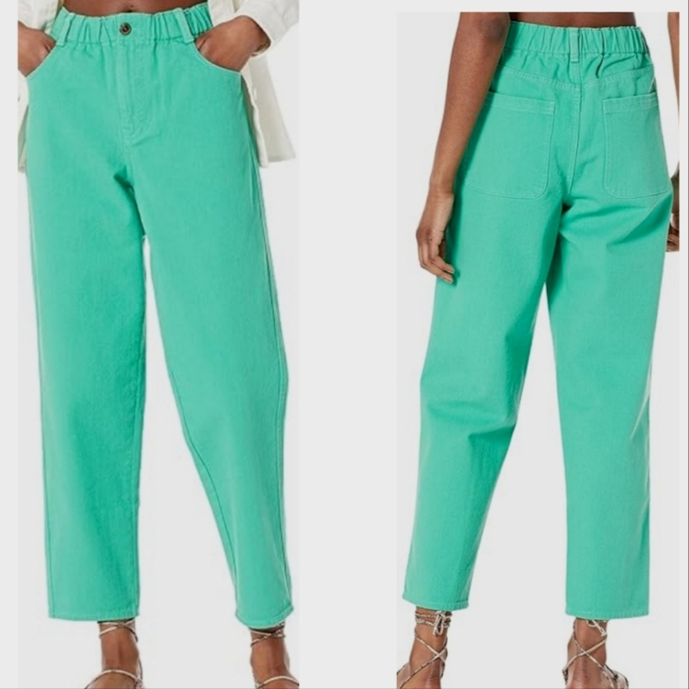 The Drop Women's Isla Loose-Fit Paperbag Jean